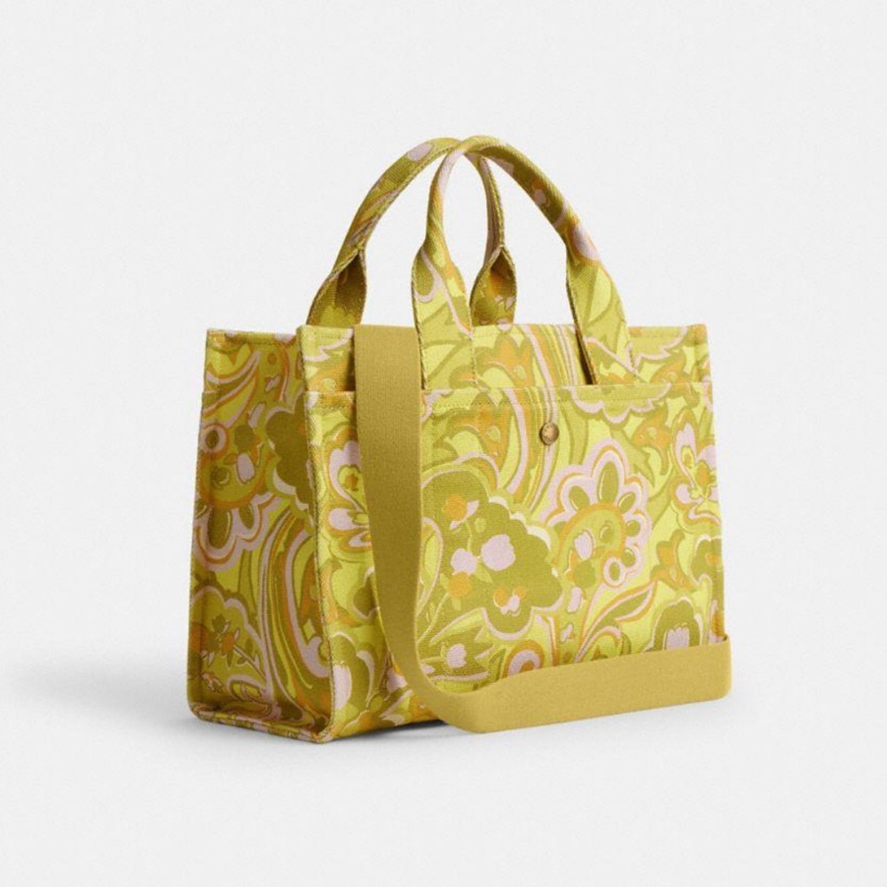 Coach Cargo Tote Crossbody Purse With Paisley Print, NWT - Picture 16 of 16